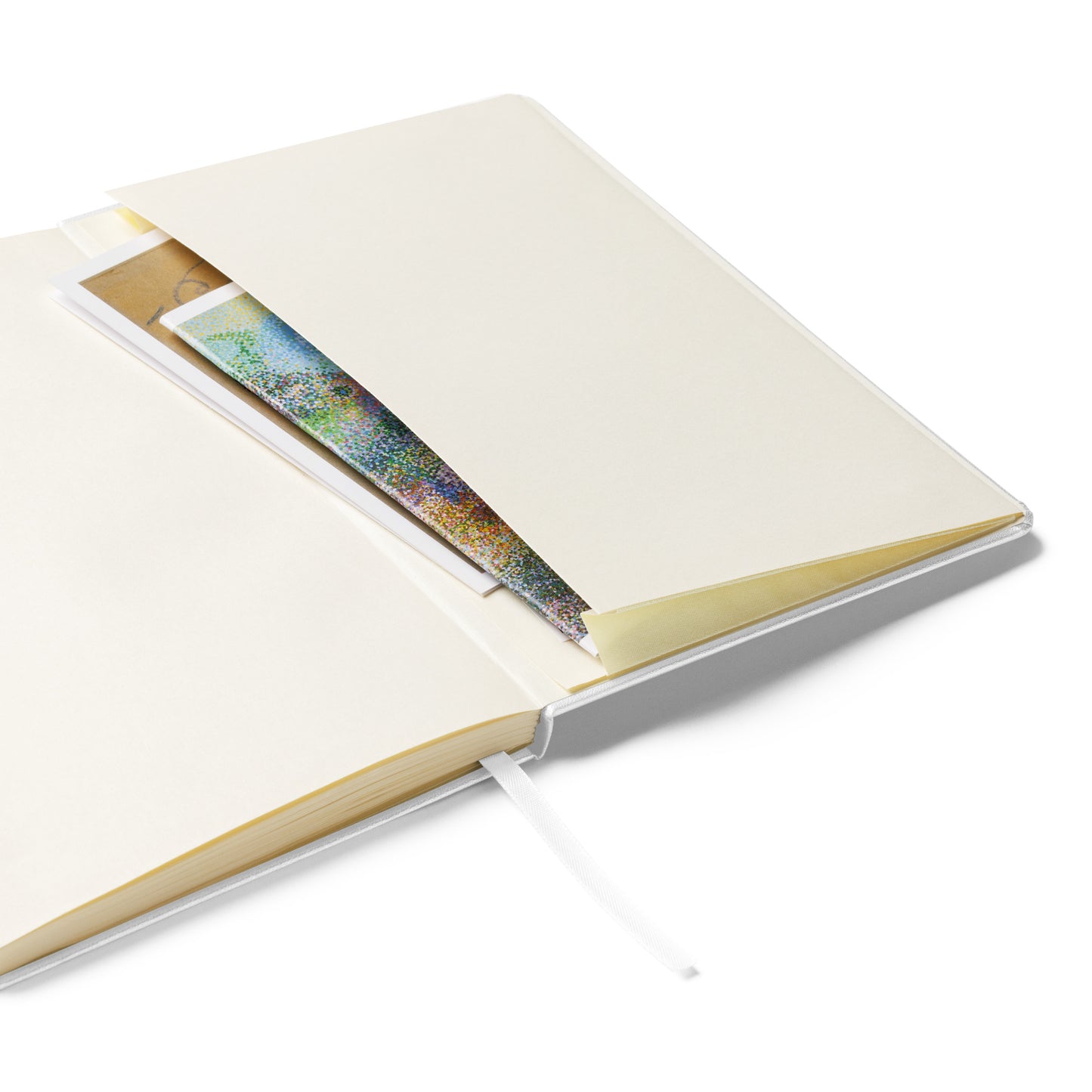 Invest in your mental health Hardcover bound notebook
