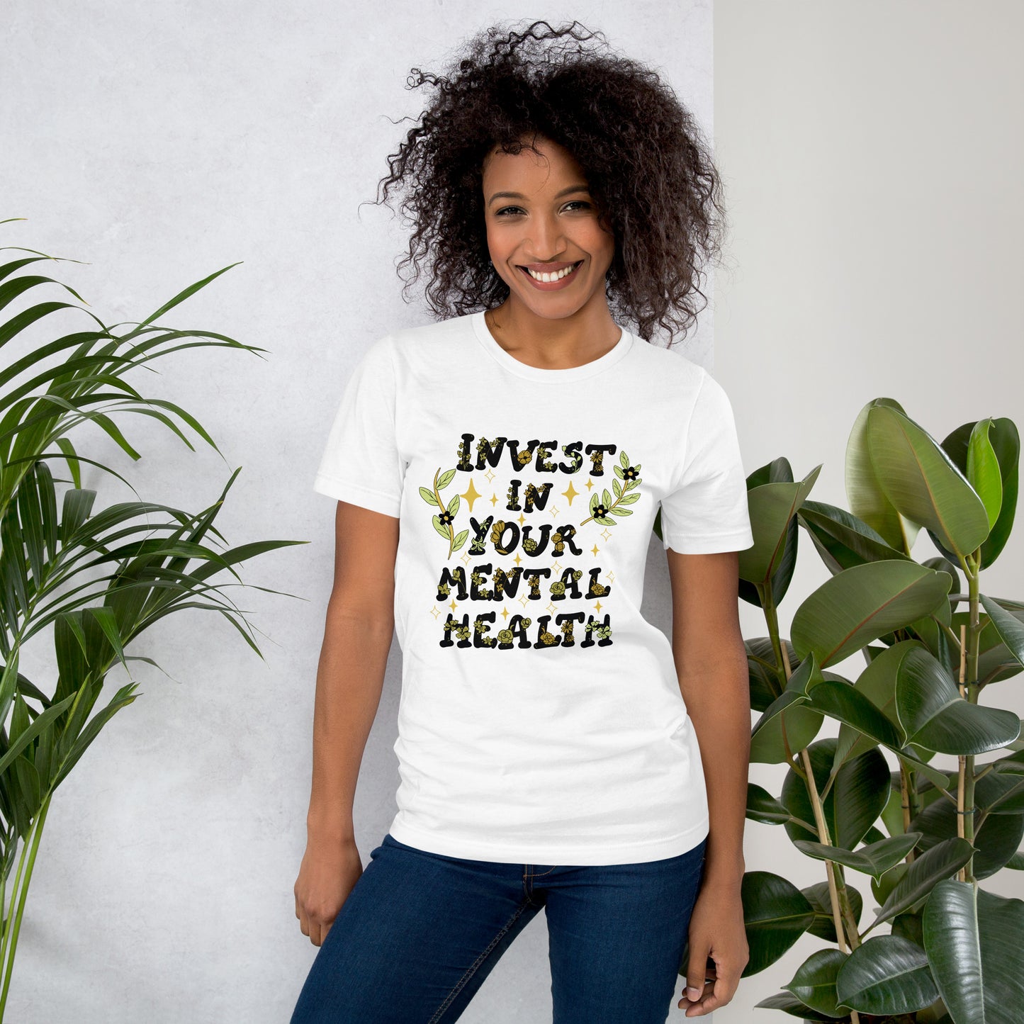 Invest in your mental health Unisex t-shirt