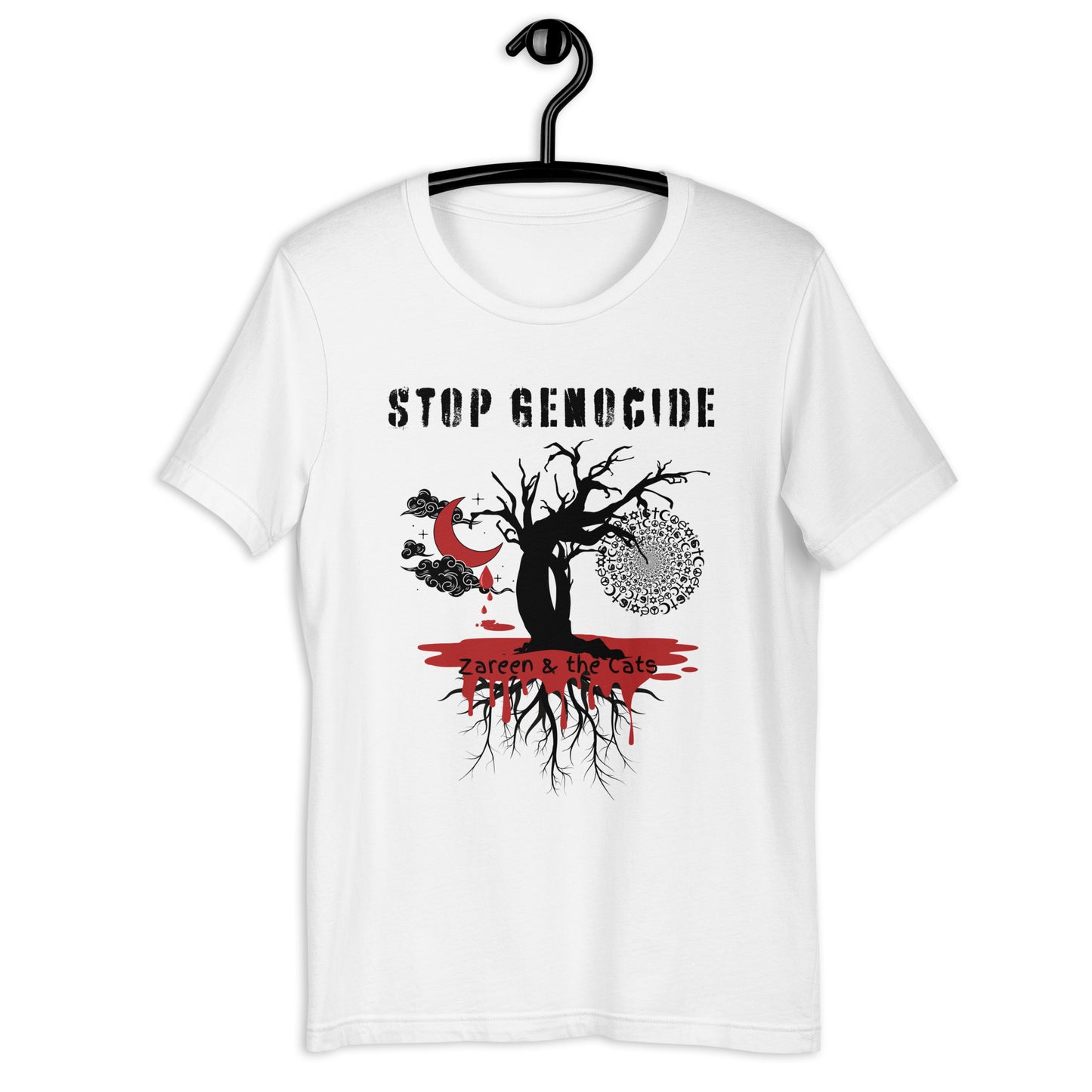 Stop Genocide Coexist Unisex t-shirt