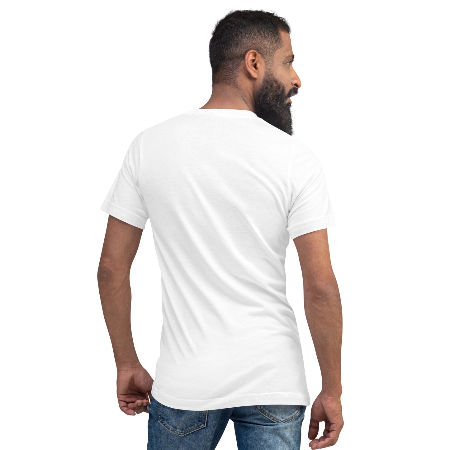 Love Birds Unisex Short Sleeve V-Neck T-Shirt