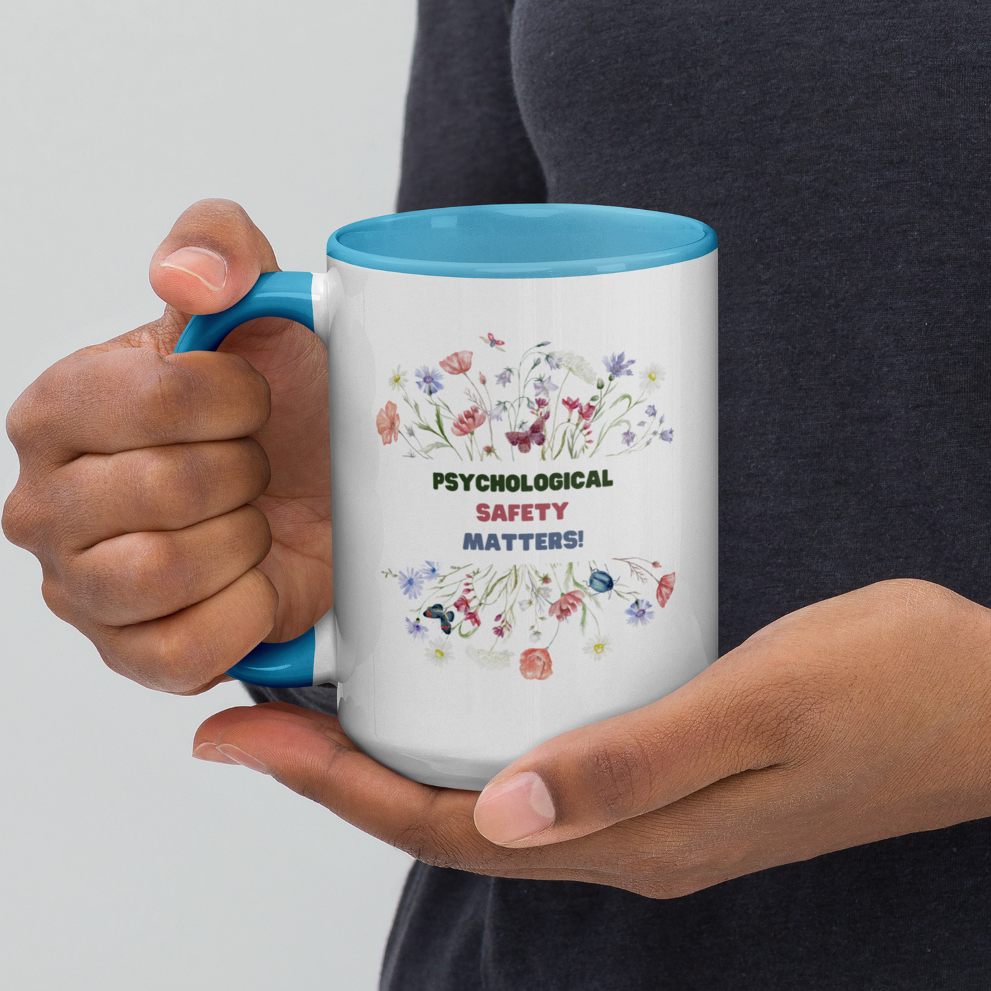 Psychological Safety Matters Mug with Color Inside