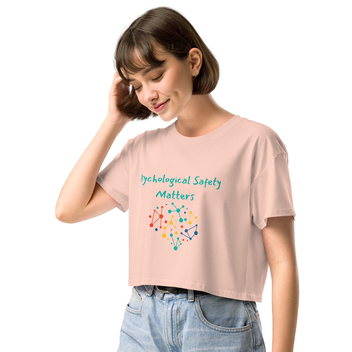 Psychological Safety Matters Women’s crop top